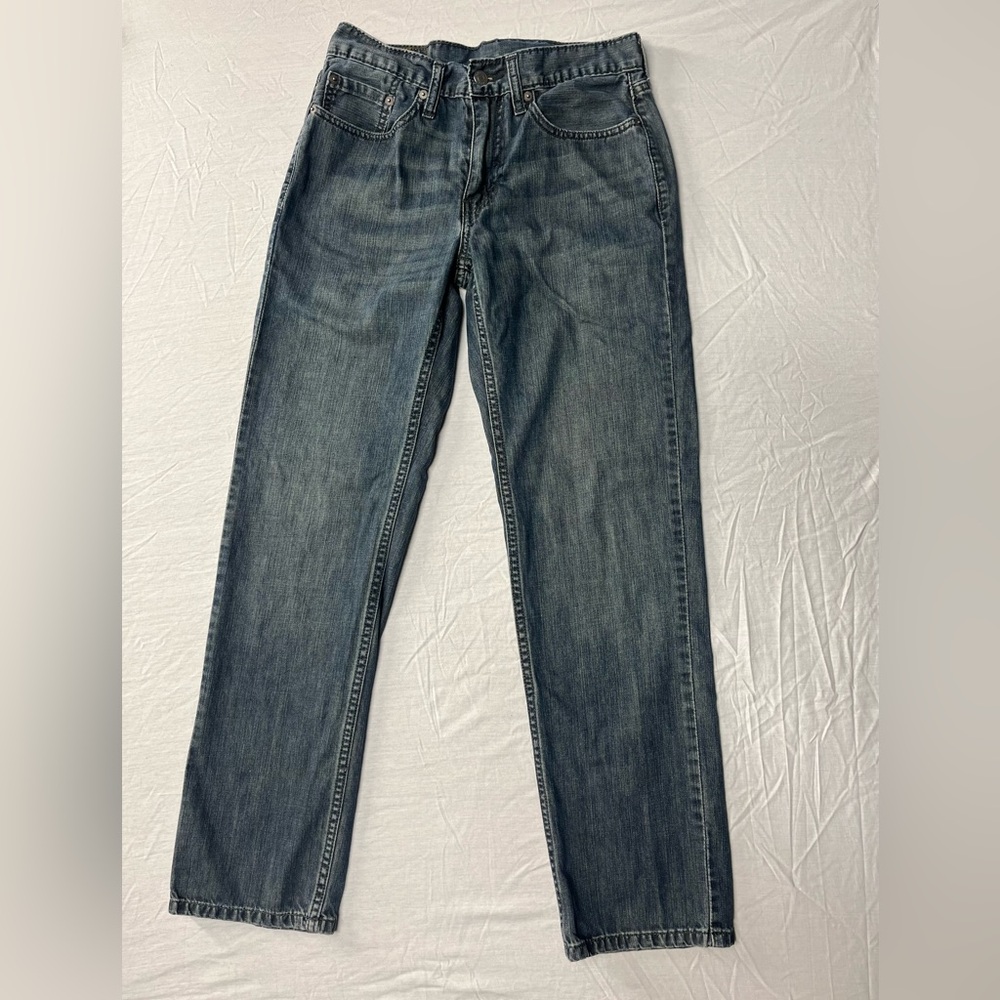Levi’s 514 Straight Leg Jeans 29x30 Light Stretch Medium Fade Wash